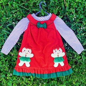 NWOT Nanette Lepore red/green holiday dress